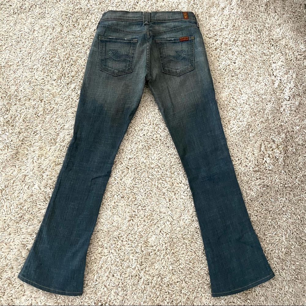 7 For All Mankind Rocker Jeans 26 - Picture 2 of 9